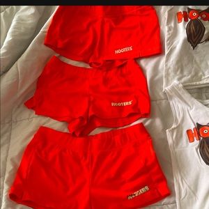 Selling hooter shorts and shirts, In perfect condition worn a few times